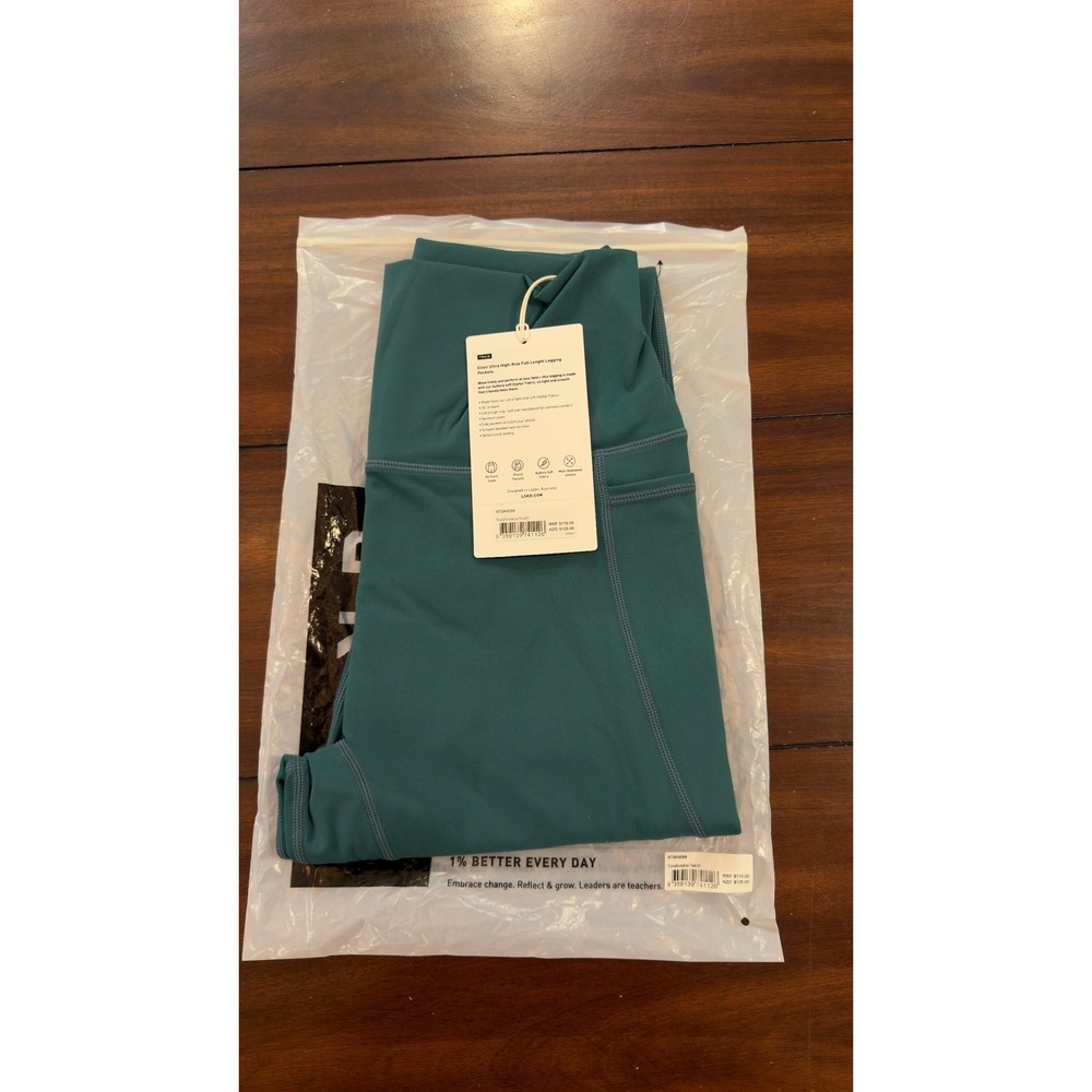 LSKD Elixir Ultra High-Rise Full Length Legging Pockets Teal Women's M, NEW, NWT - Picture 6 of 16